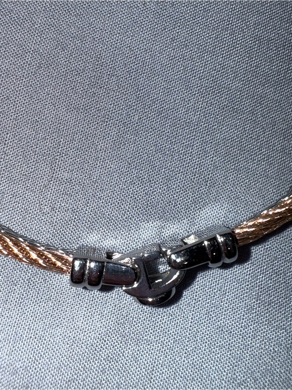 ALOR Two-Tone Rope Bracelet - Picture 6 of 6